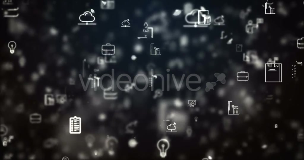 Loop Moved Business Icons Background Videohive 21426667 Motion Graphics Image 6