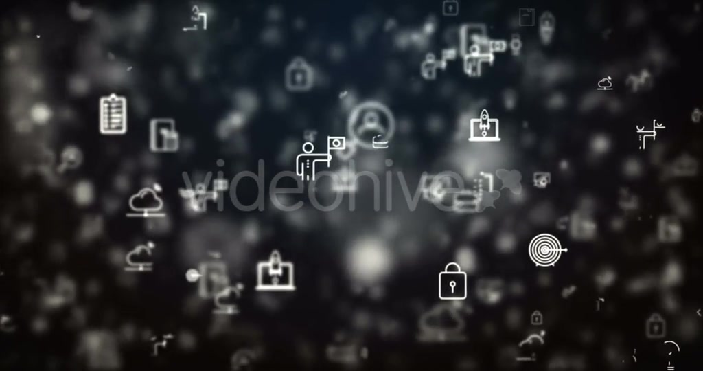 Loop Moved Business Icons Background Videohive 21426667 Motion Graphics Image 9