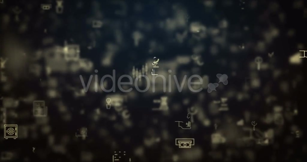 Loop Moved Finance Icons Background Videohive 21426678 Motion Graphics Image 8