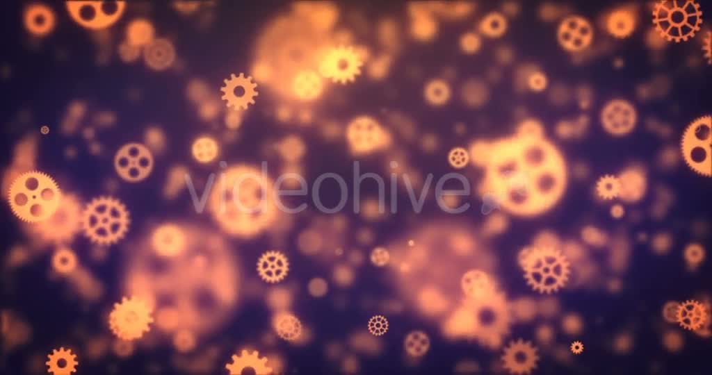 Loop Moving Gears Background Videohive 21487489 Motion Graphics Image 1