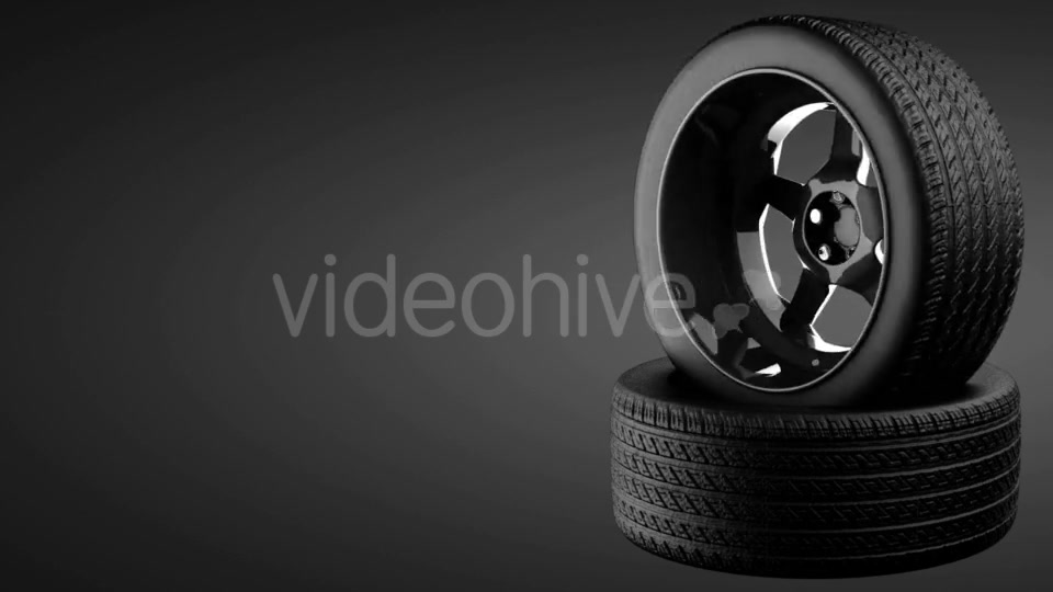 Loop Rotate Car Wheel Videohive 18563181 Motion Graphics Image 4