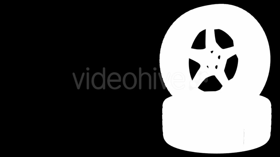 Loop Rotate Car Wheel Videohive 18563181 Motion Graphics Image 8