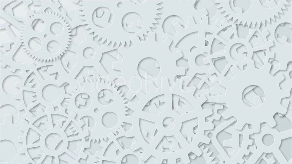 Loop Rotation Gears Background Videohive 21487493 Motion Graphics Image 1