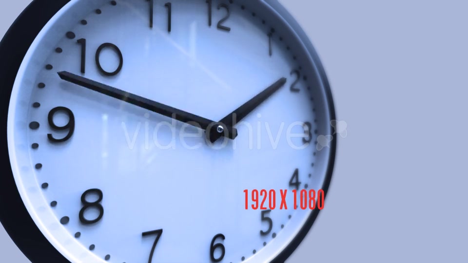 Loop Time Lapse Clock Left Side Videohive 15992949 Motion Graphics Image 4