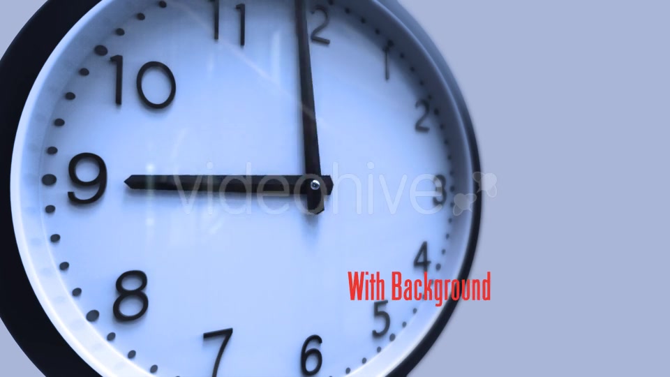 Loop Time Lapse Clock Left Side Videohive 15992949 Motion Graphics Image 7