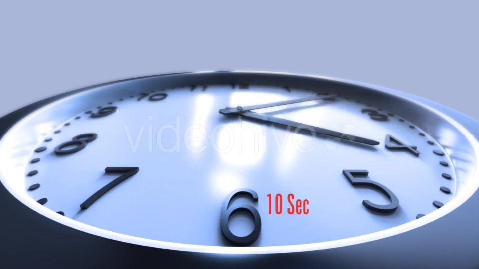Loop Time Lapse Clock Low Angle Videohive 15992972 Motion Graphics Image 5