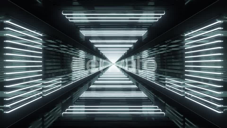 Looping Tunnel with Neon Equalizer Videohive 24964201 Motion Graphics Image 1
