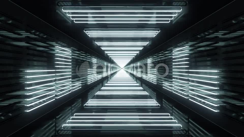 Looping Tunnel with Neon Equalizer Videohive 24964201 Motion Graphics Image 2