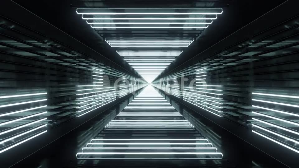 Looping Tunnel with Neon Equalizer Videohive 24964201 Motion Graphics Image 3