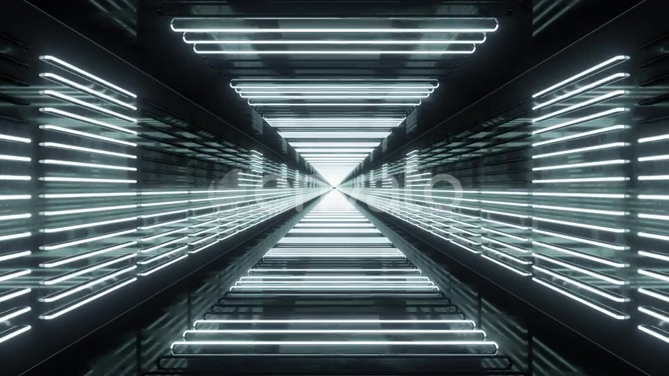 Looping Tunnel with Neon Equalizer Videohive 24964201 Motion Graphics Image 4