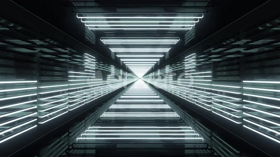 Looping Tunnel with Neon Equalizer Videohive 24964201 Motion Graphics Image 5