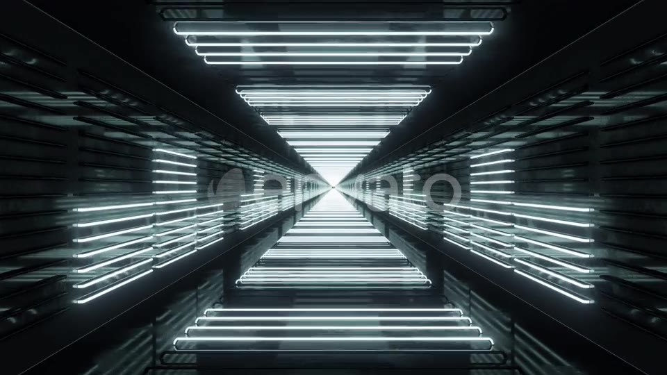 Looping Tunnel with Neon Equalizer Videohive 24964201 Motion Graphics Image 7