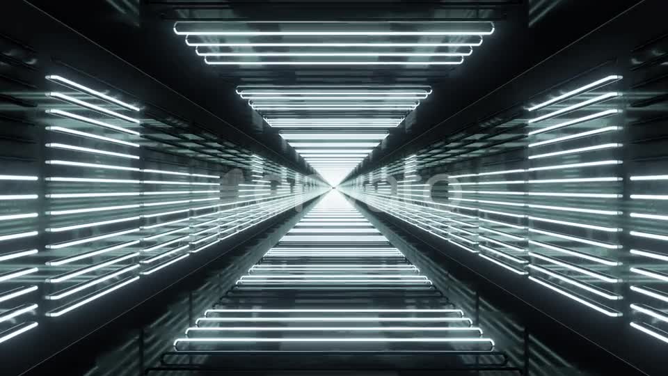 Looping Tunnel with Neon Equalizer Videohive 24964201 Motion Graphics Image 9