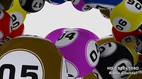 Lotto Balls Transition 2 - Download Videohive 20018217
