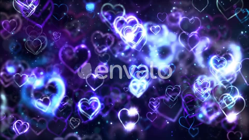 Love Background Blue Videohive 25509633 Motion Graphics Image 2