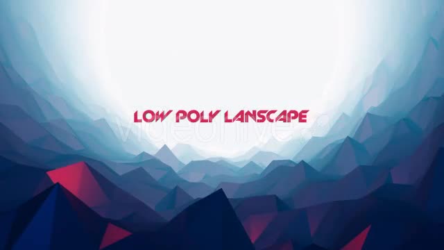 Low Poly Backgrounds Videohive 12692853 Motion Graphics Image 1