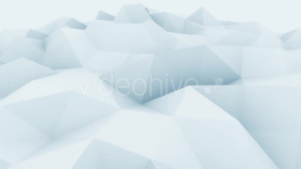 Low Poly Blue Abstract Polygonal Motion Background Videohive 18444820 Motion Graphics Image 1