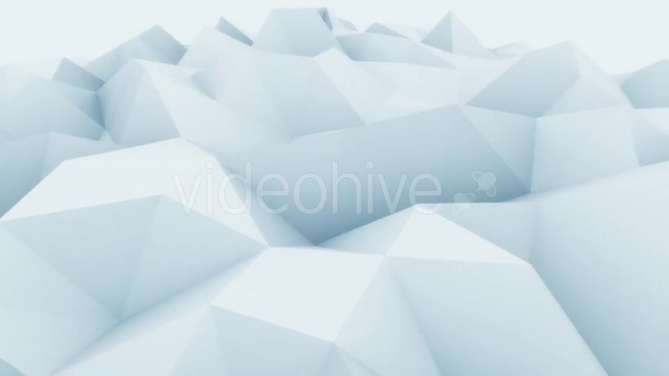 Low Poly Blue Abstract Polygonal Motion Background Videohive 18444820 Motion Graphics Image 3