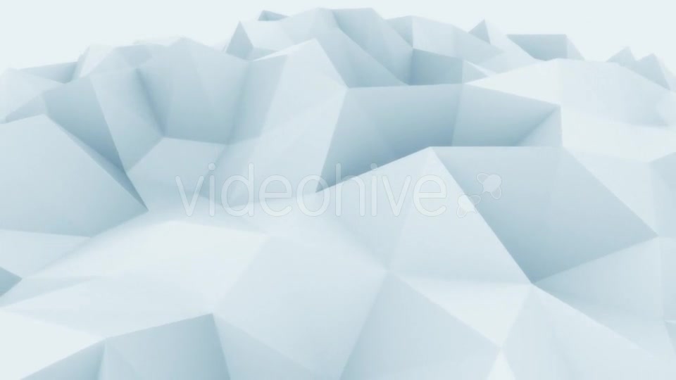 Low Poly Blue Abstract Polygonal Motion Background Videohive 18444820 Motion Graphics Image 6