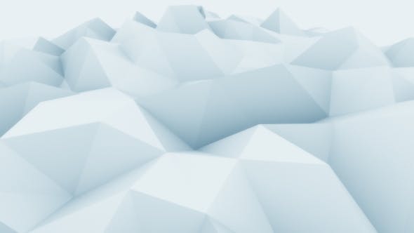 Low Poly Blue Abstract Polygonal Motion Background - 18444820 Download Videohive