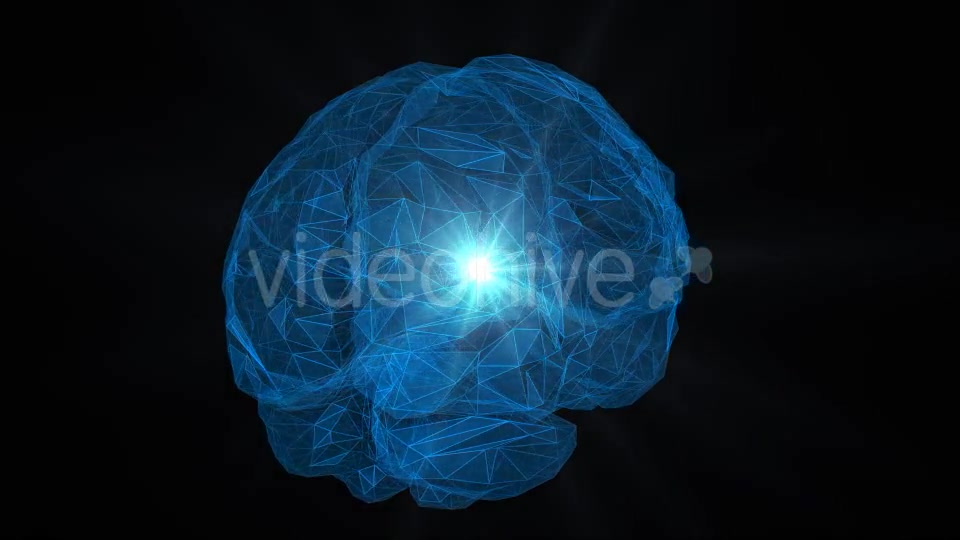 Low Poly Brain Loop Background Videohive 21413868 Motion Graphics Image 3