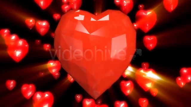 Low Poly Heart Videohive 6610396 Motion Graphics Image 7