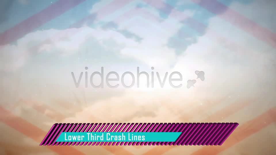 Lower Third Crash Lines Videohive 3938422 Motion Graphics Image 1