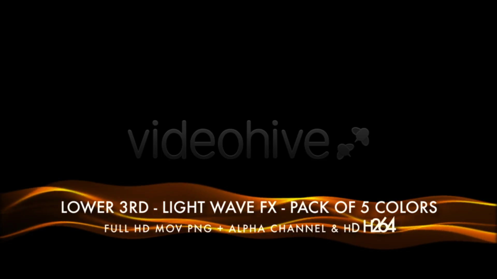 Lower Third Light Wave FX Pack of 5 Videohive 7936832 Motion Graphics Image 2