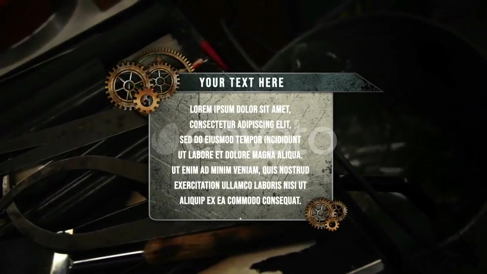 Lower Thirds Steampunk Videohive 22394863 Motion Graphics Image 8