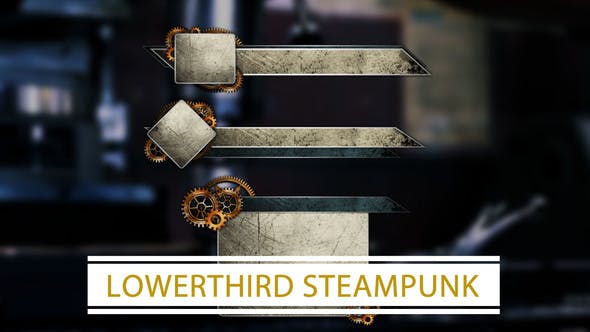 Lower Thirds Steampunk - Download 22394863 Videohive