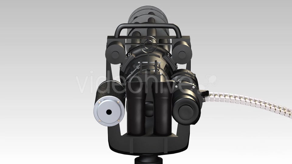 Machine Guns With Alpha Videohive 9136429 Motion Graphics Image 11