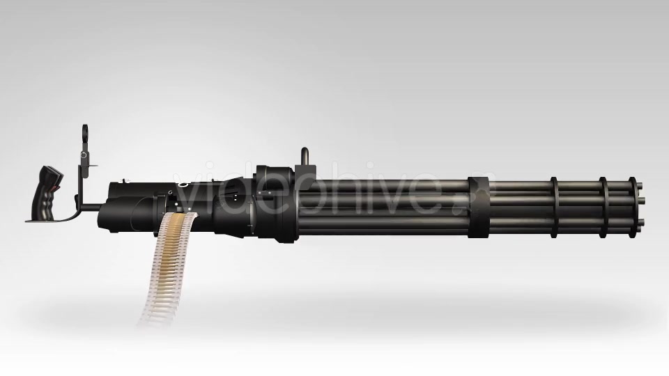 Machine Guns With Alpha Videohive 9136429 Motion Graphics Image 3