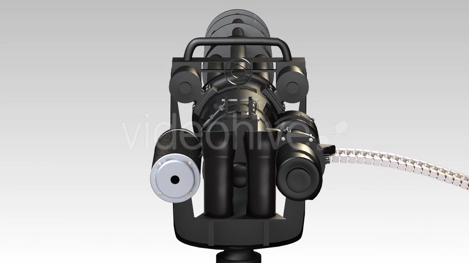 Machine Guns With Alpha Videohive 9136429 Motion Graphics Image 9