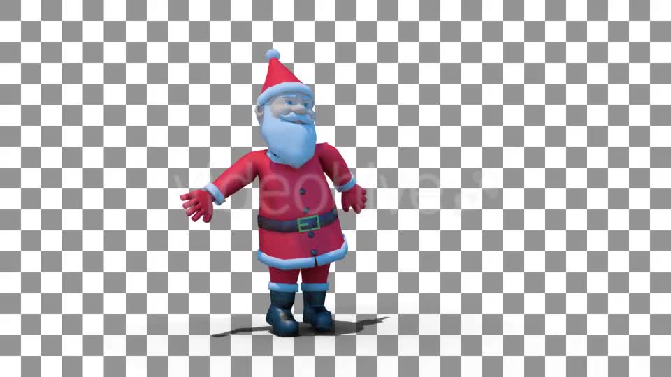 Magic 3D Santa Dancing Videohive 20891111 Motion Graphics Image 1