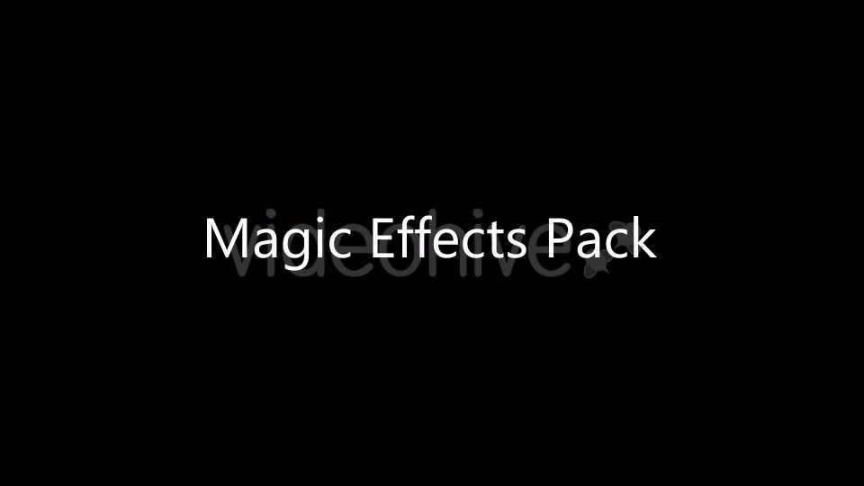 Magic Effects Pack Videohive 21221562 Motion Graphics Image 1