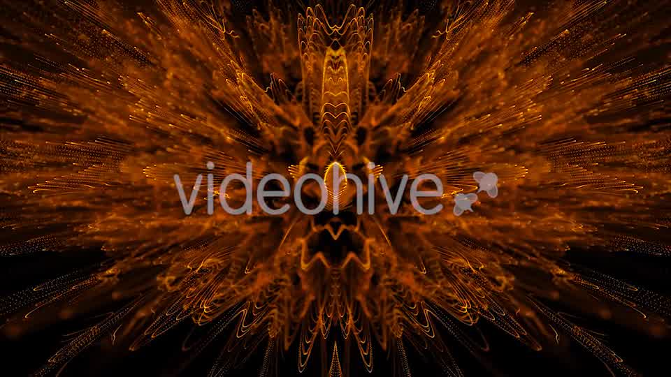 Magic Orange Particles Kaleido Videohive 21136265 Motion Graphics Image 10