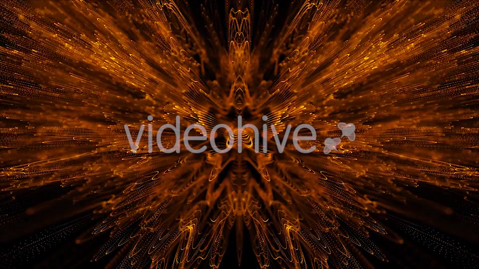 Magic Orange Particles Kaleido Videohive 21136265 Motion Graphics Image 6