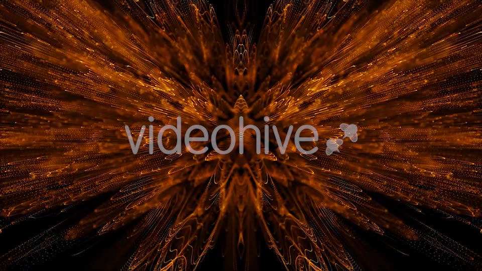 Magic Orange Particles Kaleido Videohive 21136265 Motion Graphics Image 7