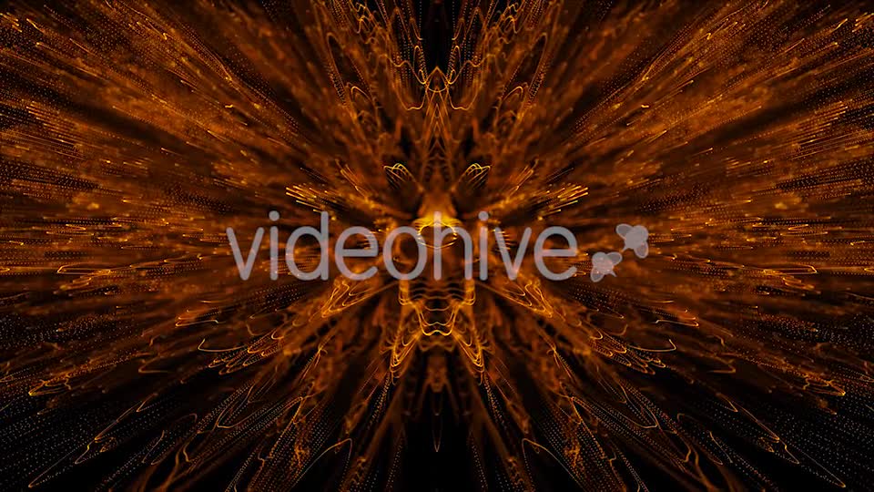 Magic Orange Particles Kaleido Videohive 21136265 Motion Graphics Image 8