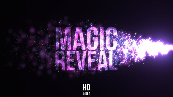 Magic Particles Reveal - Download 21960150 Videohive