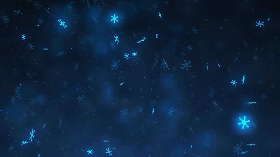 Magic Snow Background 4K Videohive 22945725 Motion Graphics Image 3