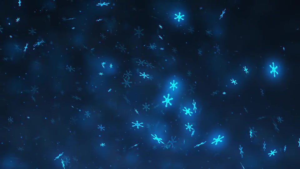 Magic Snow Background 4K Videohive 22945725 Motion Graphics Image 4