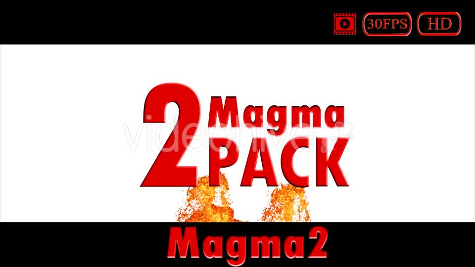 Magma/Lava Splash HD (Small) V2 Videohive 19966446 Motion Graphics Image 1