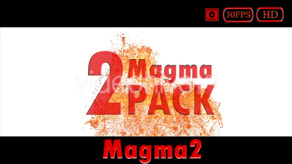 Magma/Lava Splash HD (Small) V2 Videohive 19966446 Motion Graphics Image 2