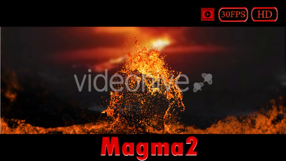 Magma/Lava Splash HD (Small) V2 Videohive 19966446 Motion Graphics Image 4