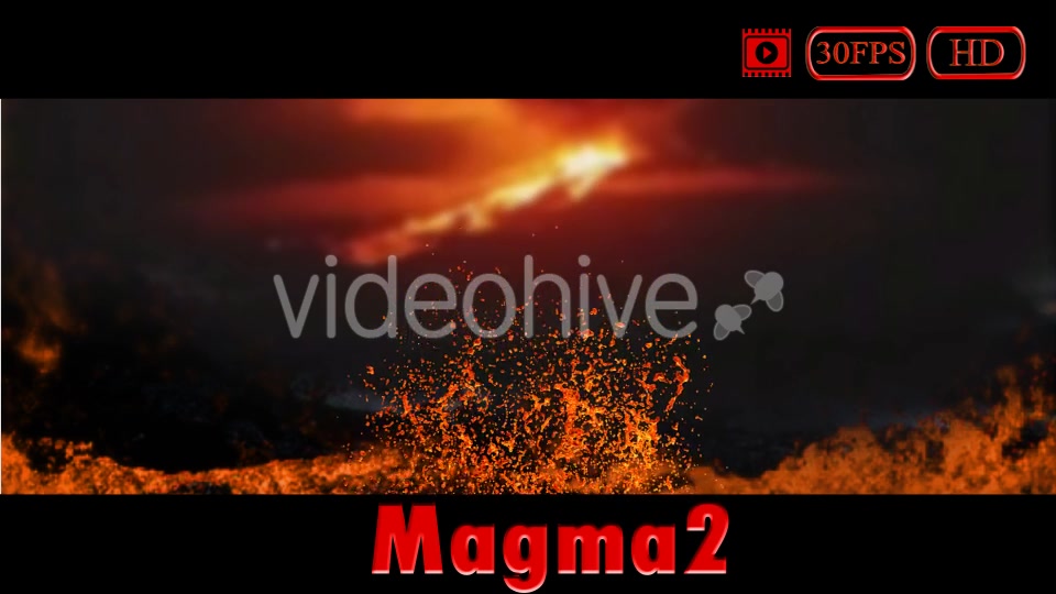 Magma/Lava Splash HD (Small) V2 Videohive 19966446 Motion Graphics Image 5