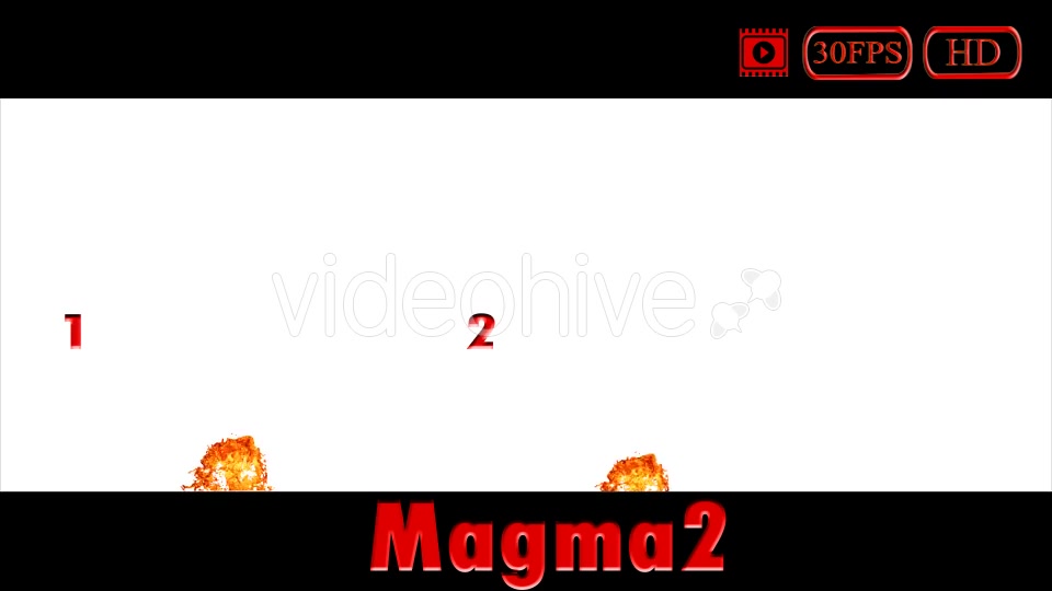 Magma/Lava Splash HD (Small) V2 Videohive 19966446 Motion Graphics Image 9