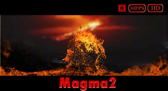 Magma/Lava Splash HD (Small) V2 - Videohive Download 19966446