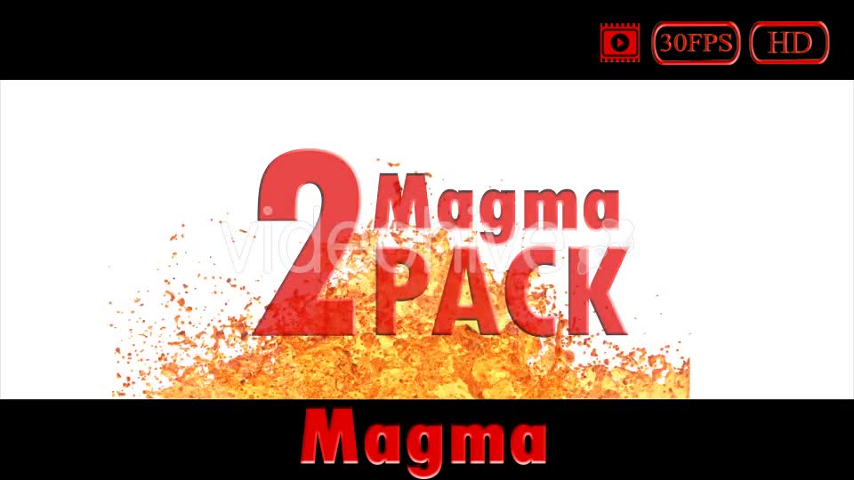 Magma/Lava Splash HD Videohive 19888602 Motion Graphics Image 2