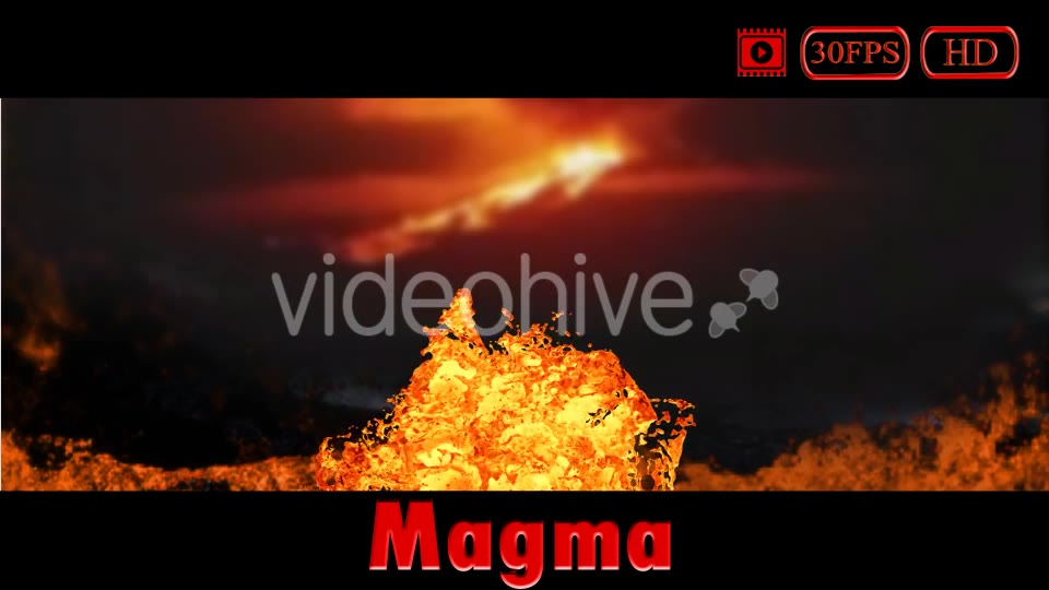 Magma/Lava Splash HD Videohive 19888602 Motion Graphics Image 3